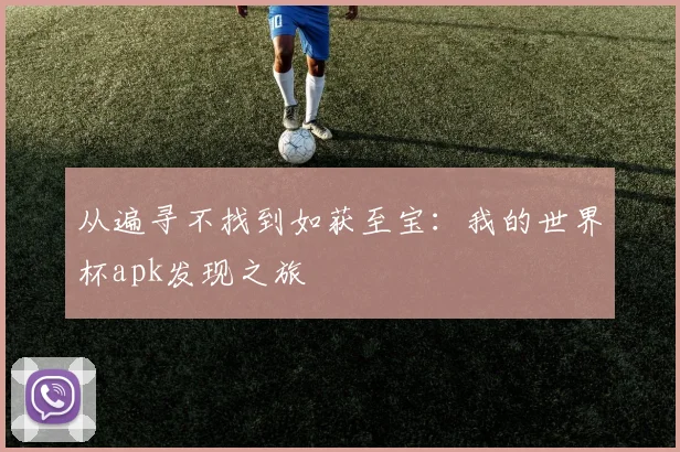 从遍寻不找到如获至宝：我的世界杯apk发现之旅