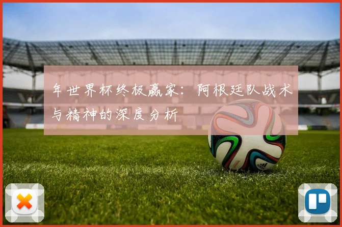 年世界杯终极赢家：阿根廷队战术与精神的深度分析